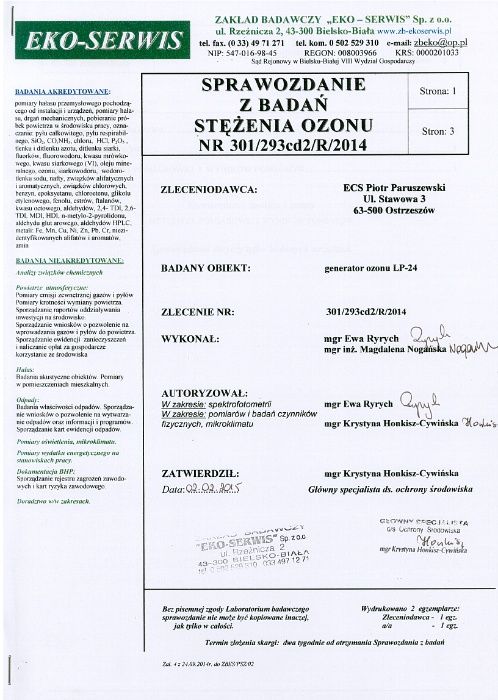 Ozonowanie Dezynfekcja Odkażanie Biur Przedszkoli Lokali Zamgławianie