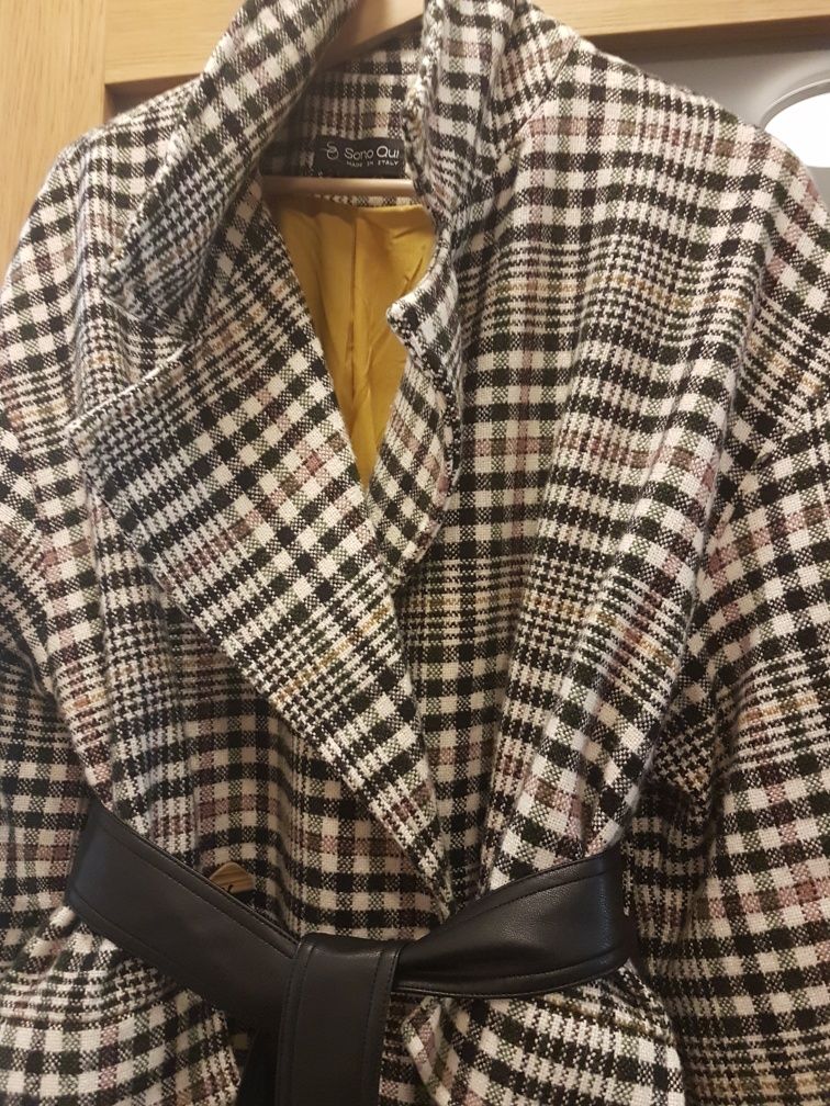 Piękny włoski płaszcz Wiya moda Italia M/L