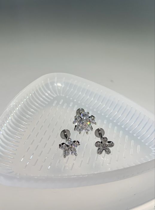 Пірсинг лабрет з медичної сталі пірсинг в хрящ