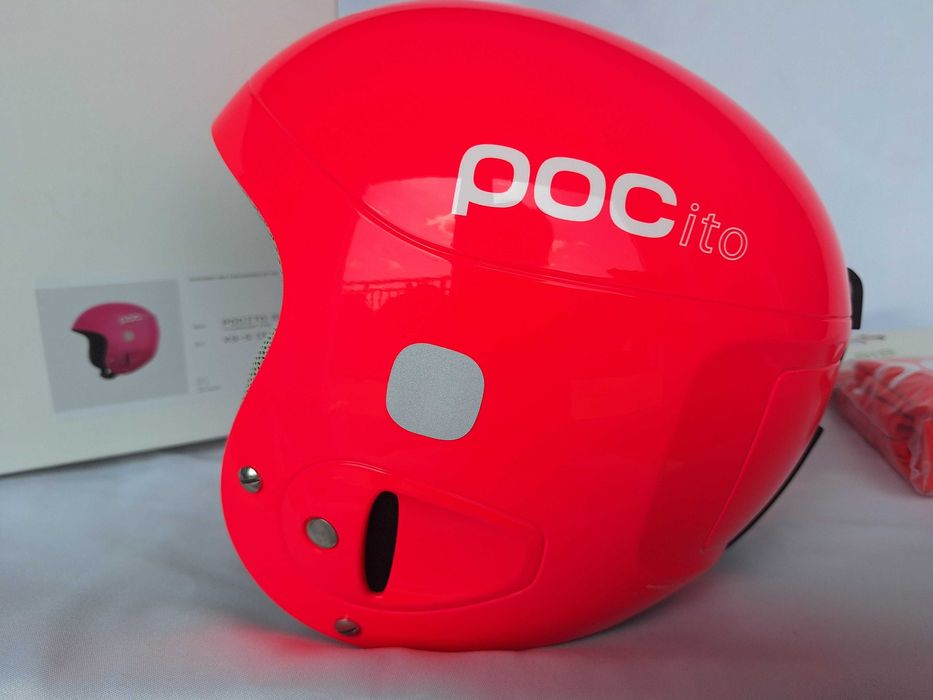 Kask dziecięcy POC POCito Skull Helmet Fluorescent Pink XS/S 51-54cm
