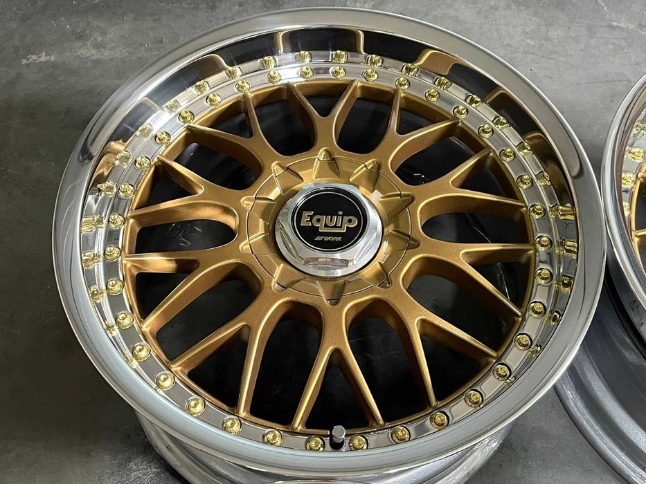 Work Equip M1 Mesh 17" 5x100 5x108 skręcane 3tlg Golf 3 GTI