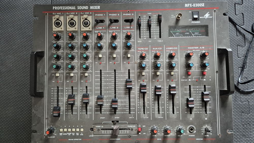 Mixer dj MP-8300SE efekty dźwiękowe