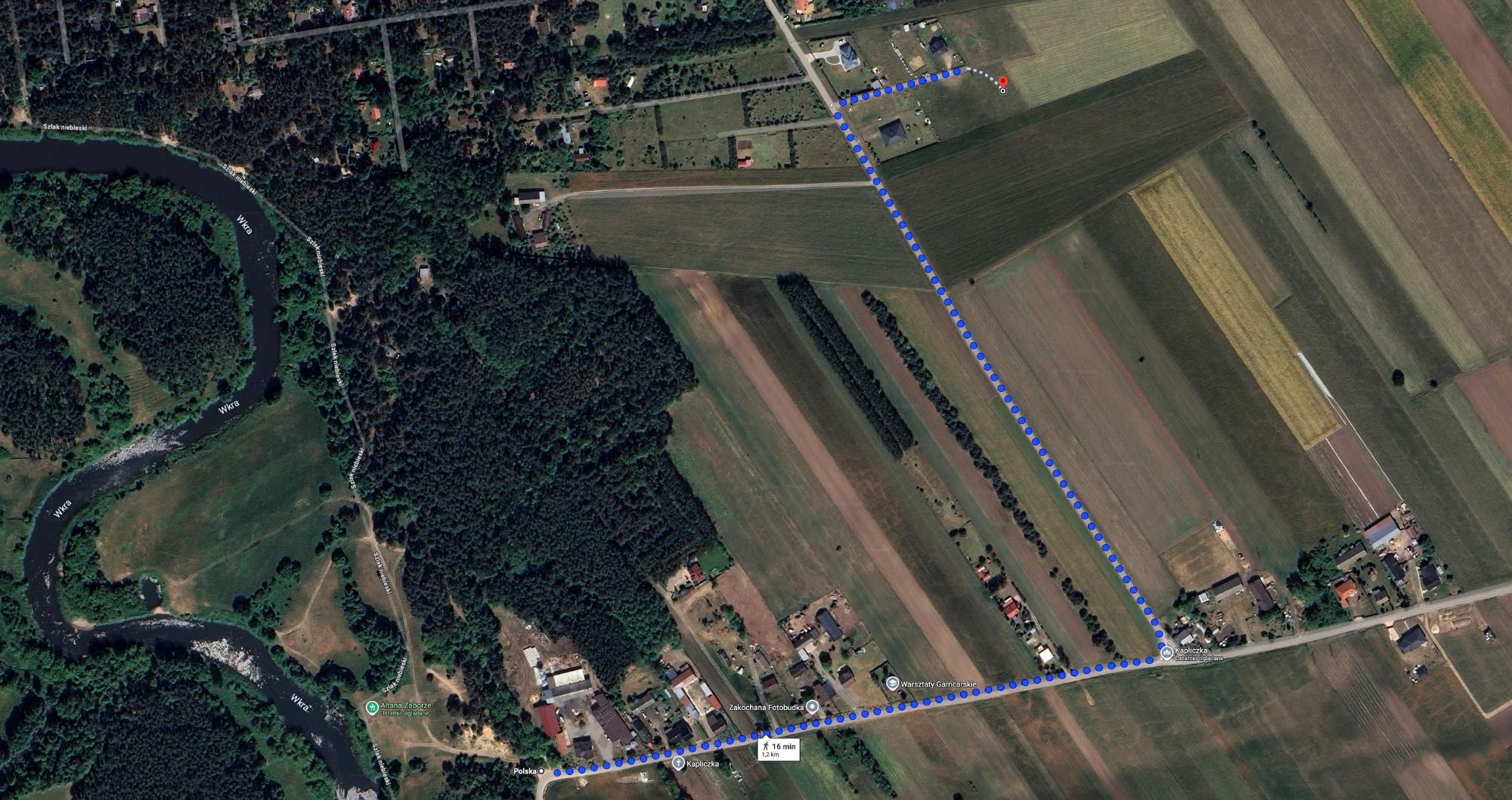 Twój dom w sercu Mazowsza – działka 1200m² w Lelewie blisko Wkry