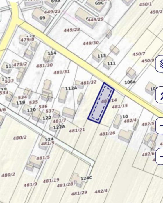 Działka rolno-budowlana, Nowodwór, pow, Rycki 1200m3