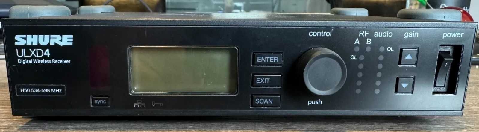Shure ULXD H50 534-598MHz цифровий радіо мікрофон з бодіпаком ОРИГІНАЛ