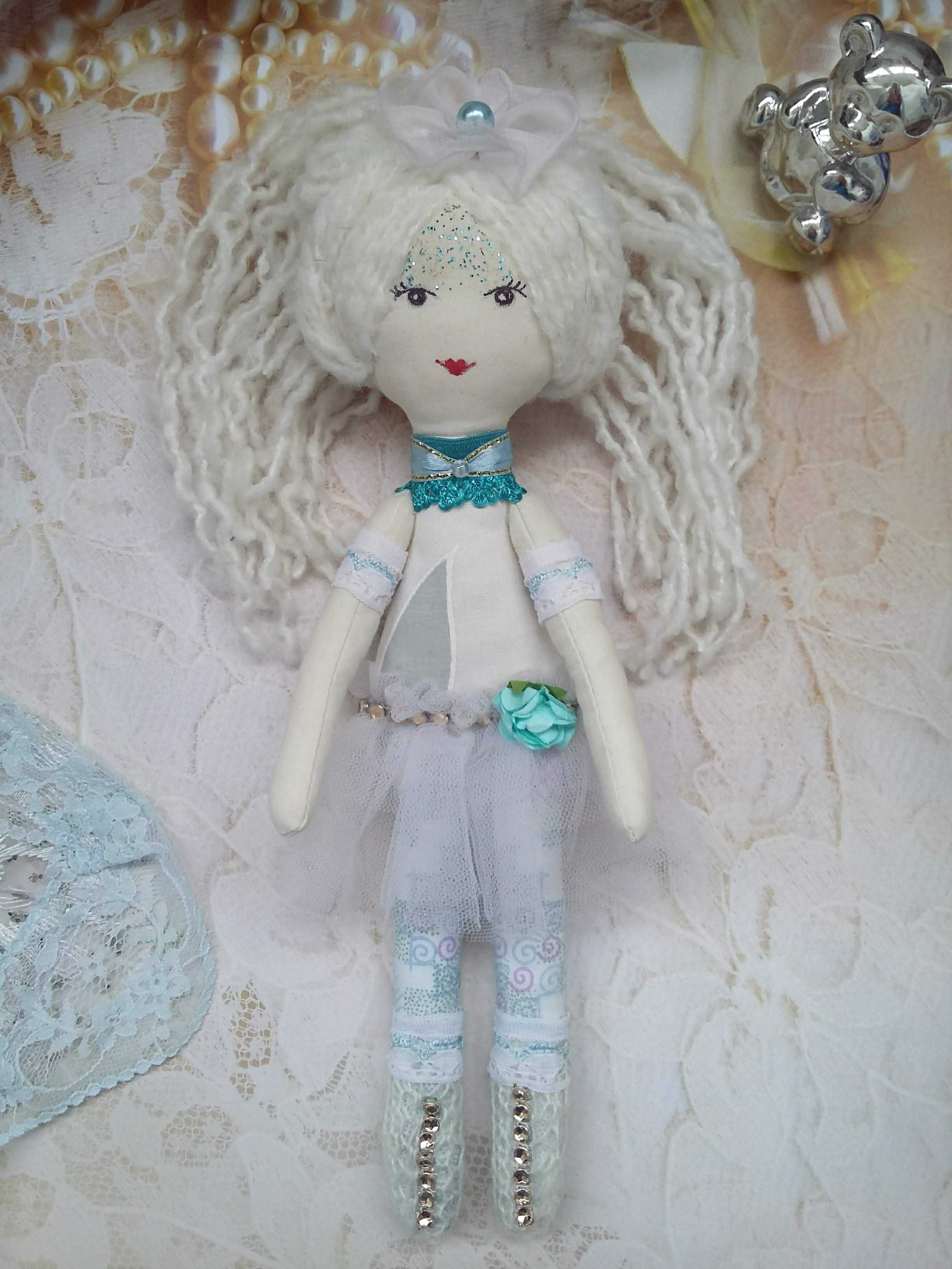 текстильная кукла Принцесса Эльза Фроузен