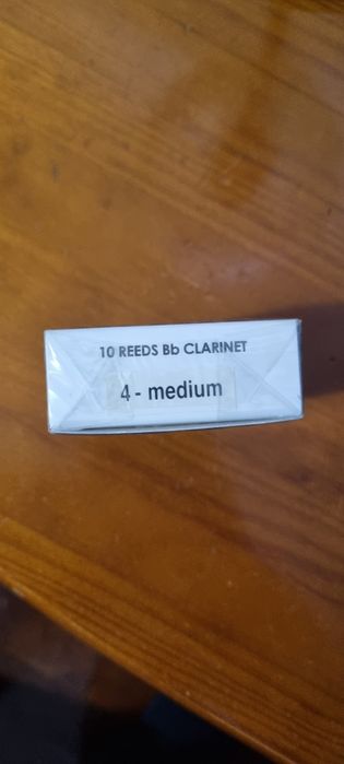 Caixa de palhetas de clarinete Rigotti