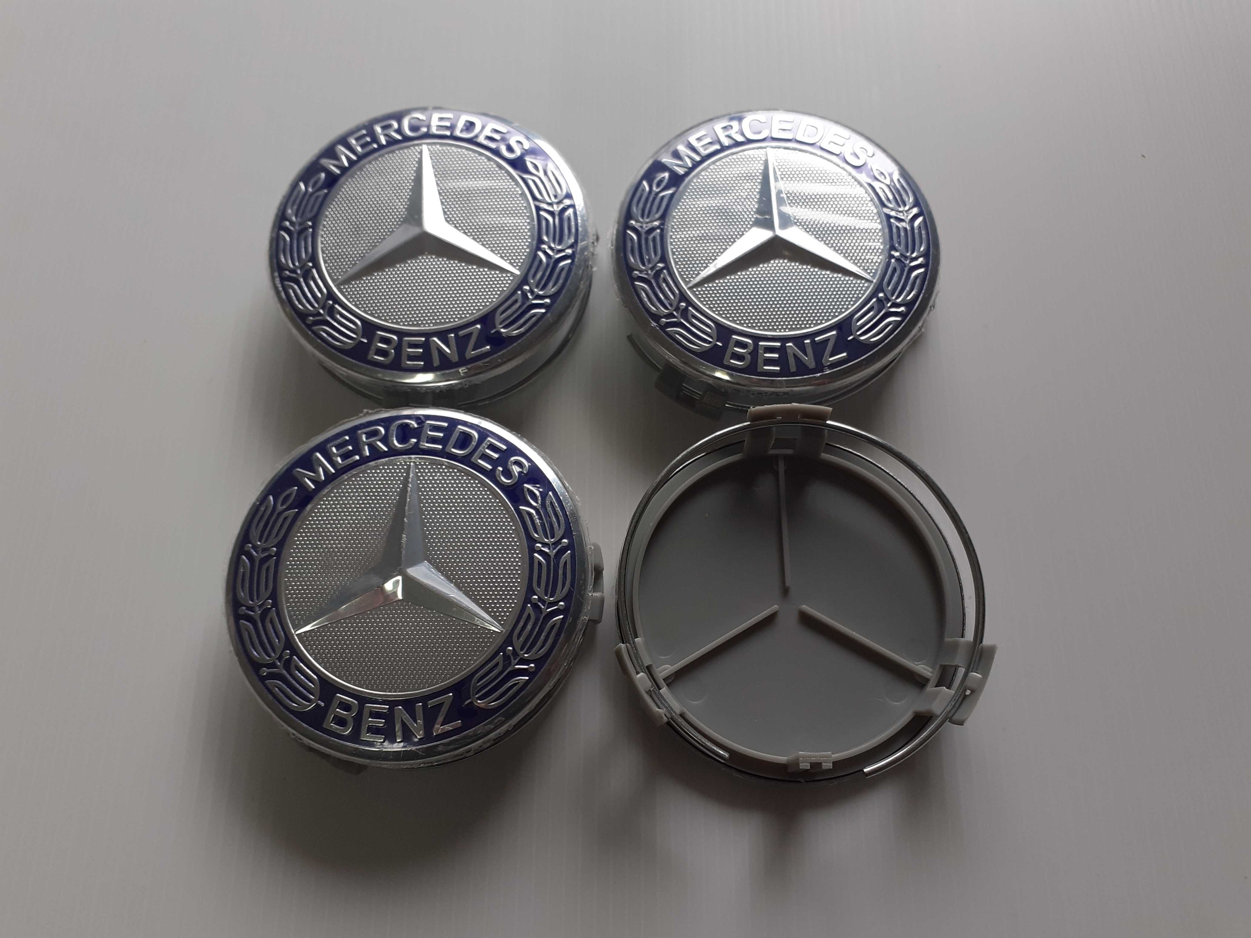 Centros/tampas de jante completos Mercedes-Benz