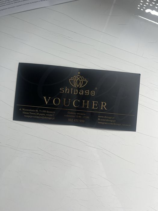 Voucher Bon Shivago Masaż