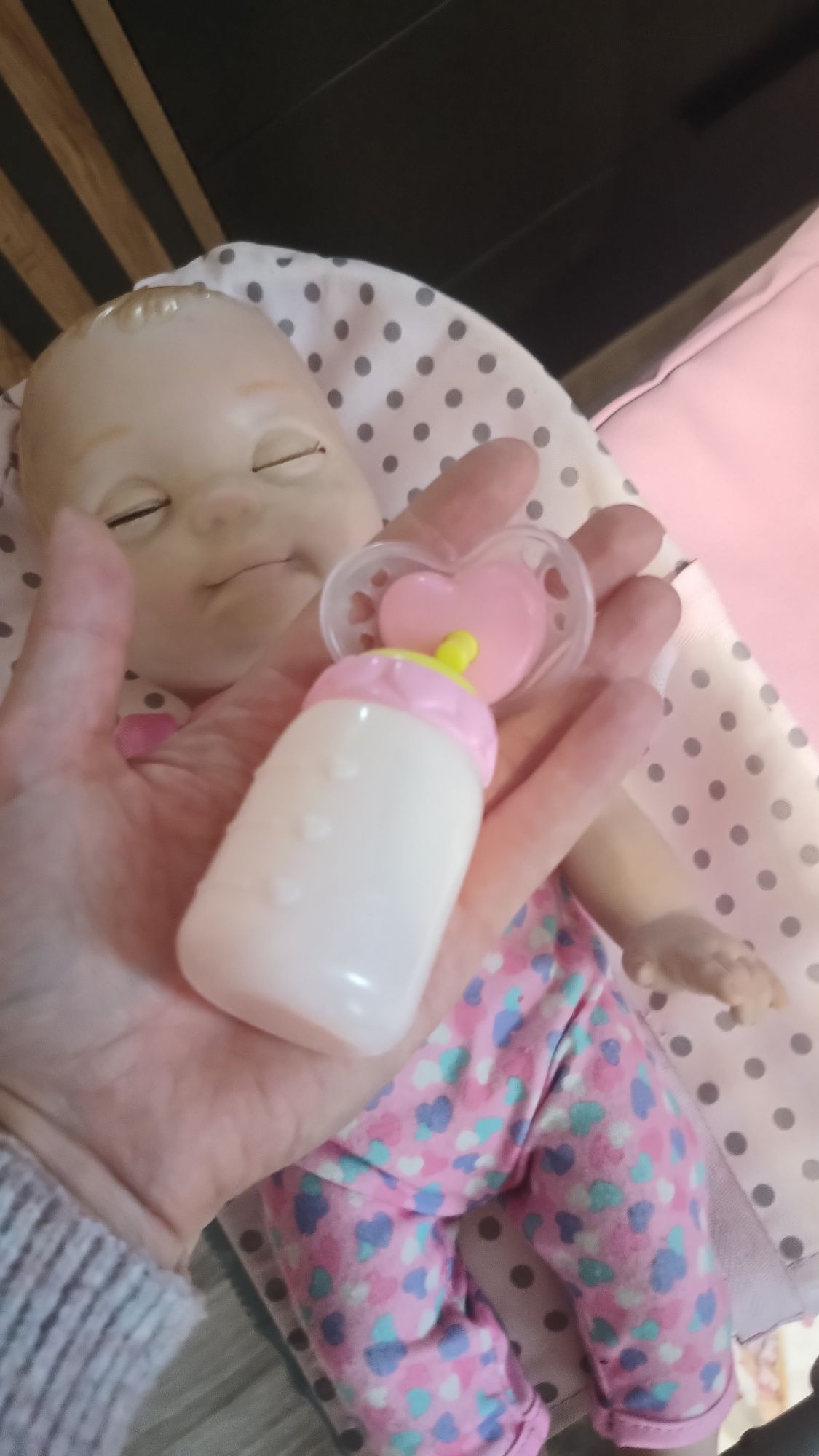 Wózek + interaktywna lalka luvabella