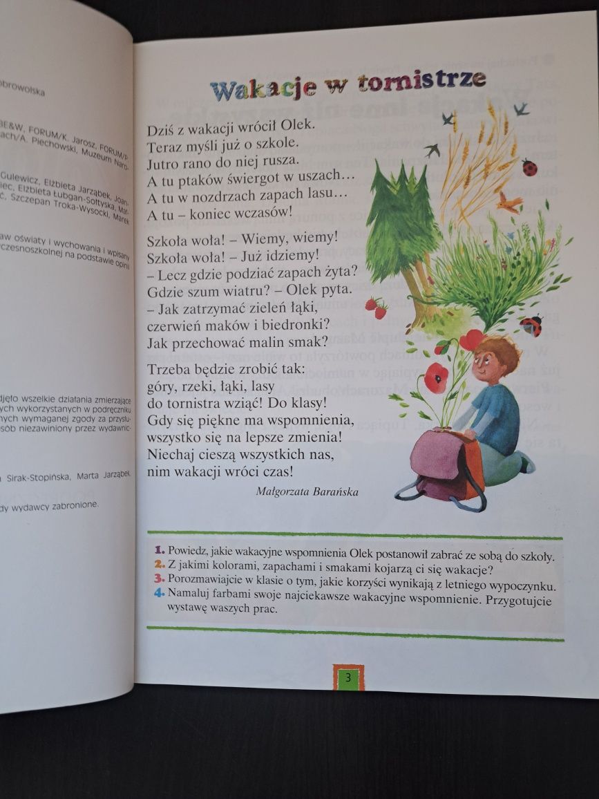 Kolorowa klasa kl.3 - podręcznik cz. 1 Operon - nowy