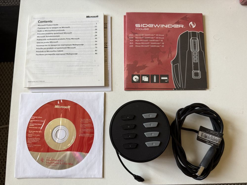 Mysz Microsoft SideWinder X8