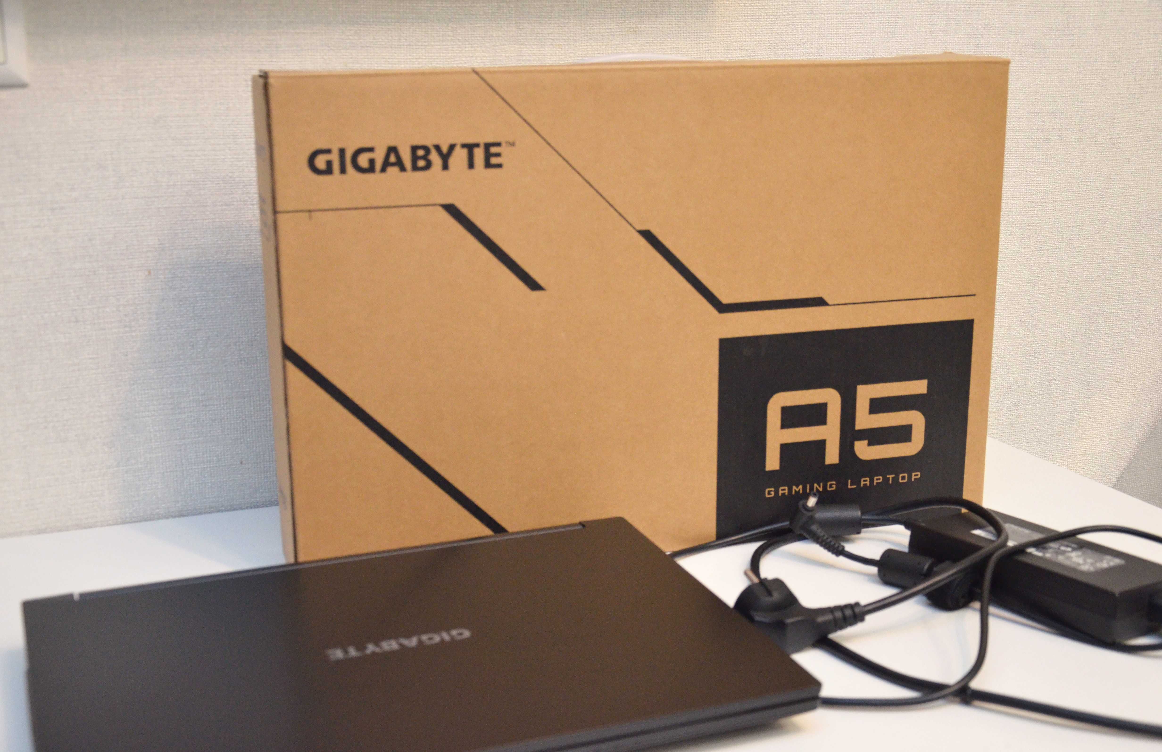 GIGABYTE A5 X1 | RTX 3070 140W+ | Ryzen 9 |NVMe 512GB| IPS 15.6 240Гц