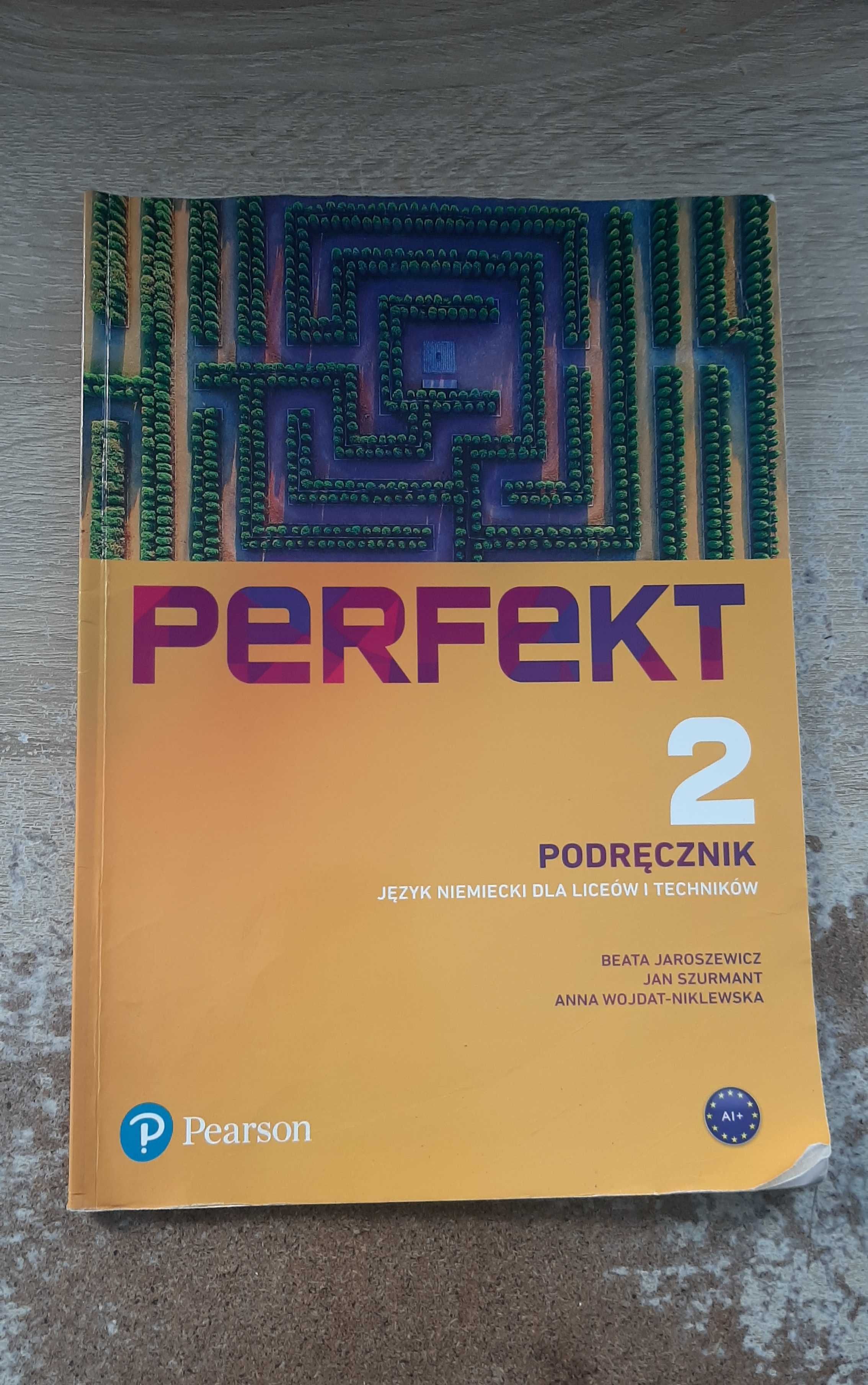 Podręcznik "Perfect 2" język niemiecki do liceum/technikum A1+ Pearson