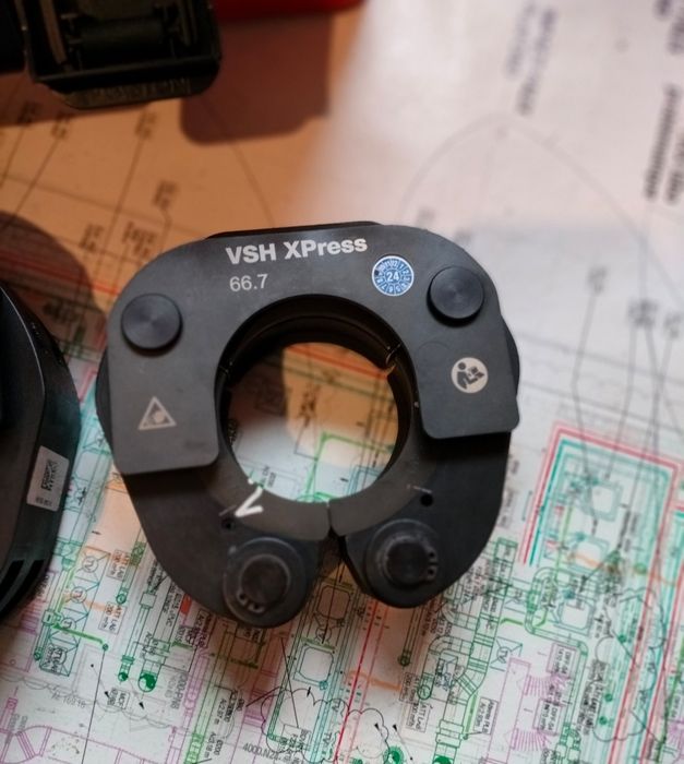 Szczęki Novopress X-press VSH M76.1 M88.9  ZB221 Rems Ridgid Milwaukee