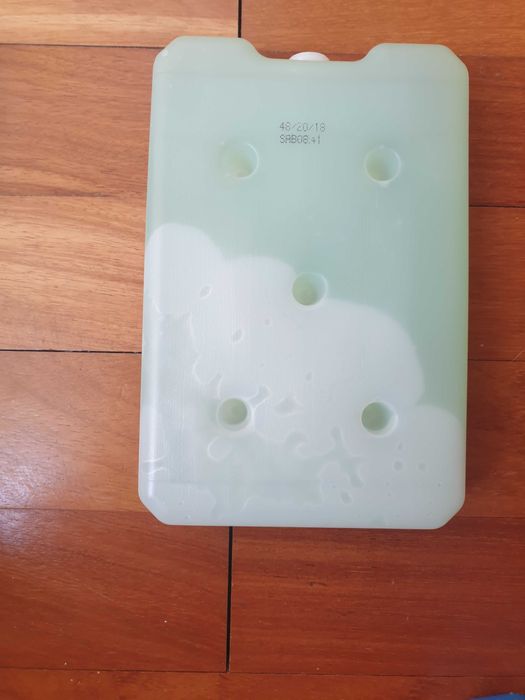 Acumulador de gelo para geleira ou mochila