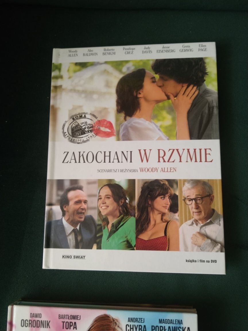 Sześć płyt na DVD filmy