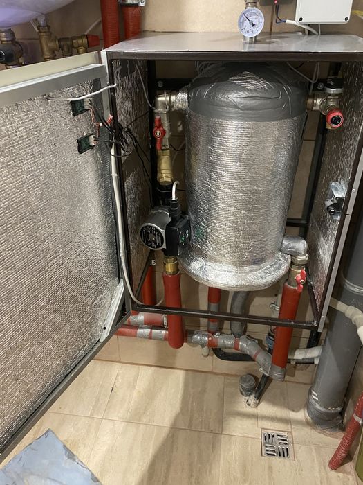 Тепловий насос повітря-вода з кондиціонера