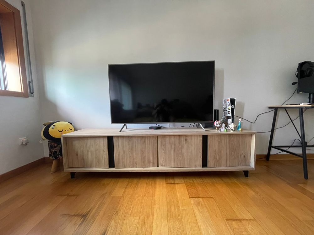 Conjunto sala - movel tv, mesa centro, aparador, mesa de jantar