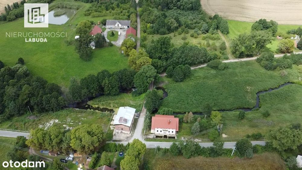 Dom nad rzeką pod biznes lub agroturystykę