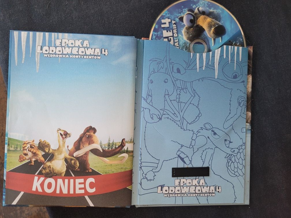 DVD Epoka lodowcowa 4 Wędrówka kontynentów 2012 /dubbing PL