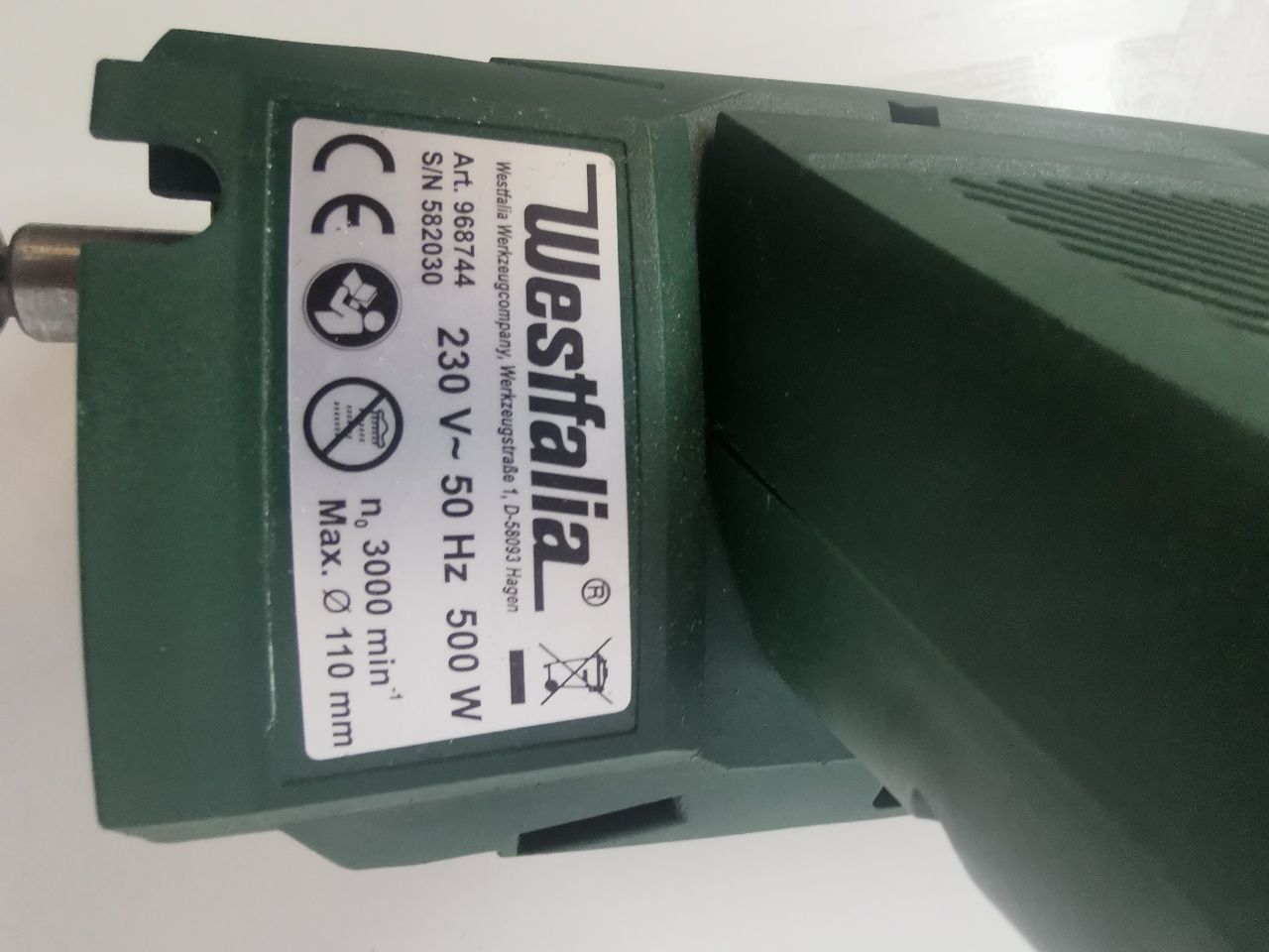 Elektroniczna czyszczarka szczotka do czyszczenia fug kostki  GartenM