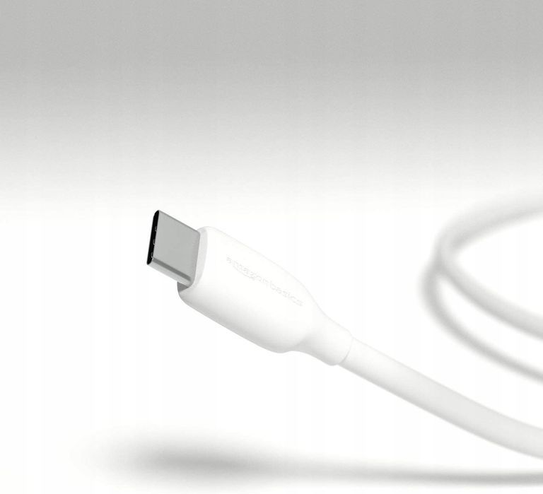 outlet kabel usb - usb 3.1 typ c amazon basic biały 3.0a 1 sztuka