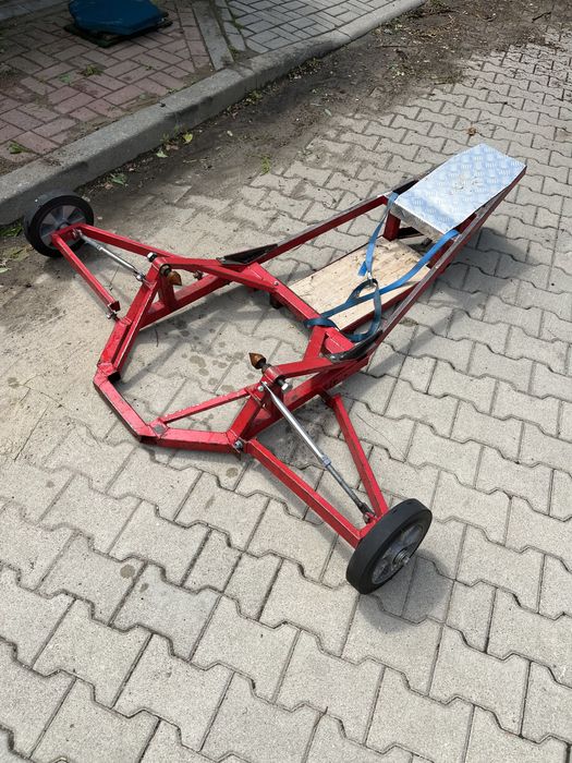 Wózek do wheelie nauki jazdy na kole gumie Stunt