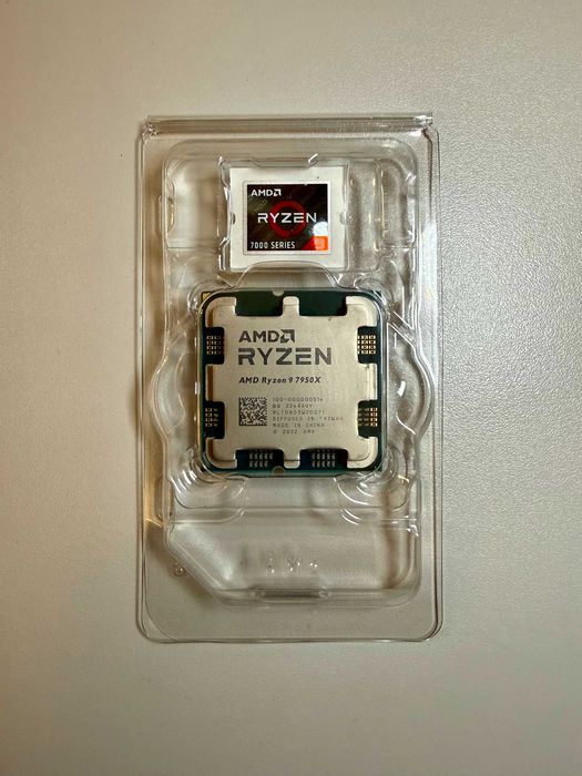 AMD Ryzen 9 7950X AM5 16C/32T BOX - mało używany, testy Cinebench/OCCT