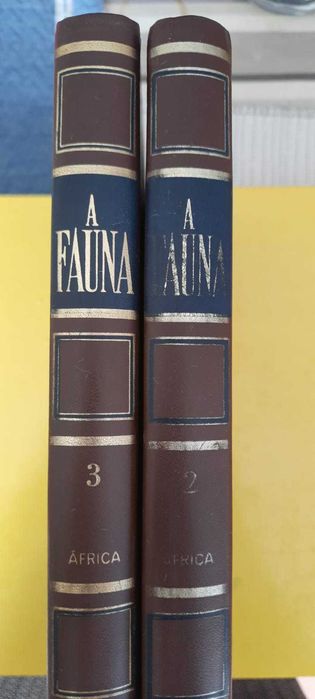 Enciclopédia "A Fauna". Edições Alfa. Vols. 2 e 3: África