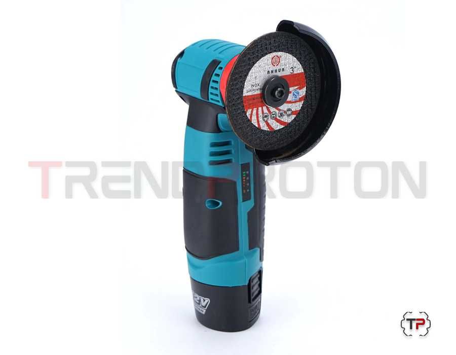 Mini Rebarbadora  Motor sem escovas c/ 2 Baterias 12v Garantia 3 anos