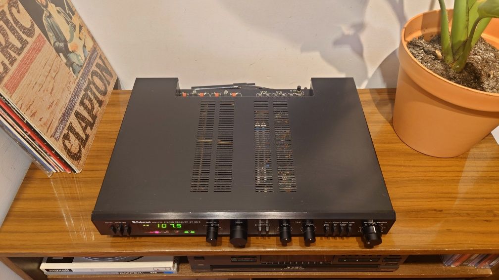 Kraus/Cybernet CR80S amplituner stereo, japoński vintage lata 80te