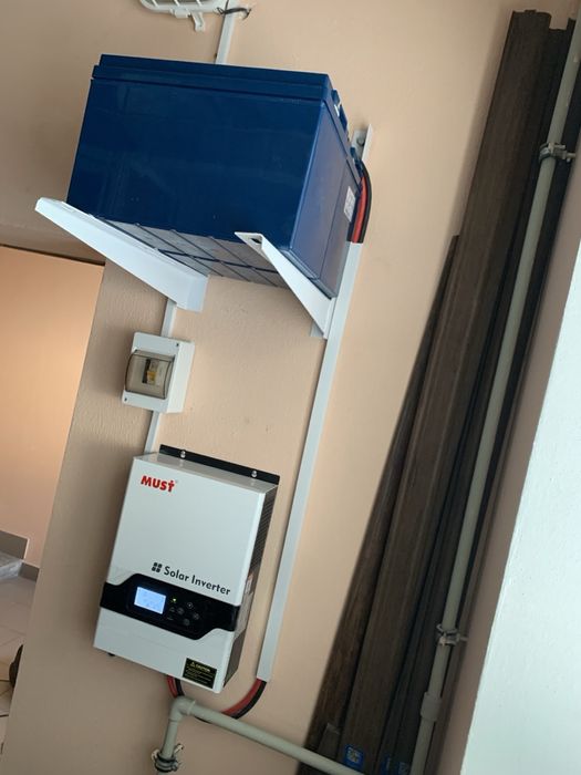 Інвертор Must 3200w 24V , акумулятори . Встановлення .
