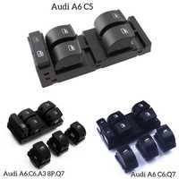 Кнопки Блок Стеклоподъемника Склопідйомника Audi A3,A6,C5,C6,Q7,Ауді