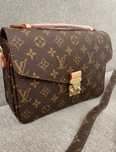 Torebka kuferek Louis Vuitton brązowa