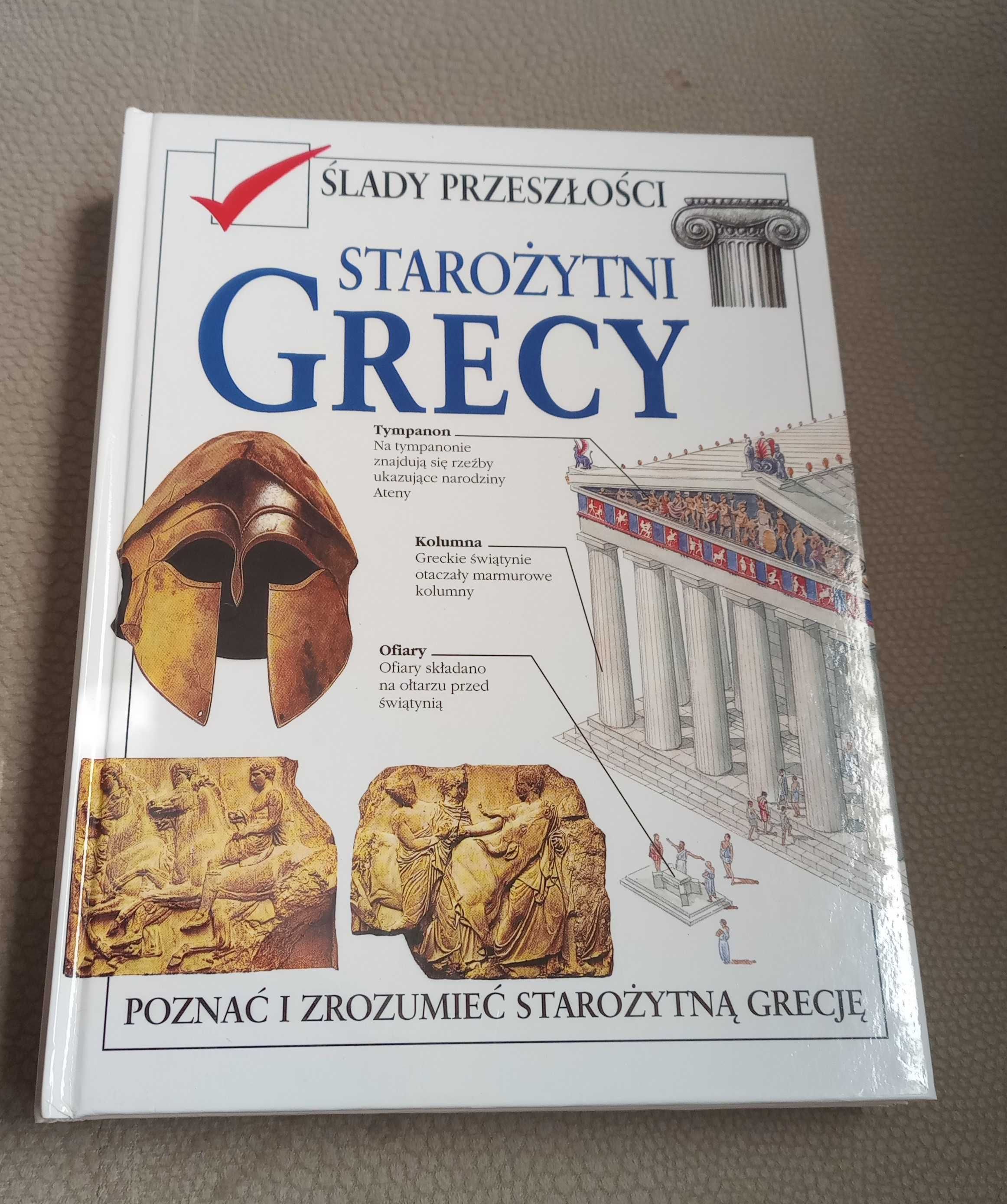 "Ślady Przeszłości" Rzymianie, Egipcjanie, Grecy - 3 książeczki