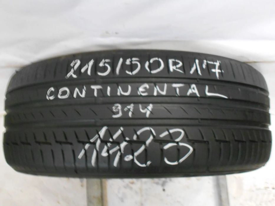 OPONA POJEDYNKA 215/50R17 CONTINENTAL PREMIUM CONTACT  6 DOT 1423 6MM