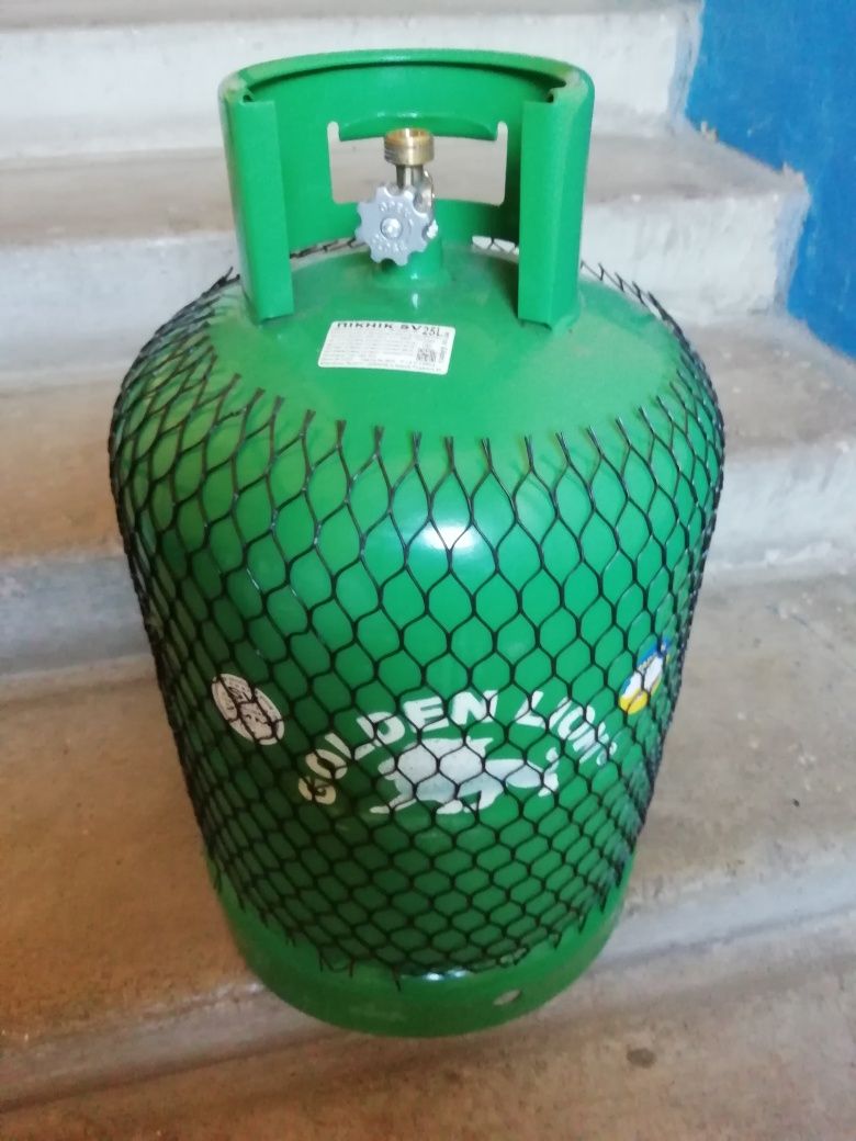 Газовый балон 25лит, в использование не был, с горелкой.