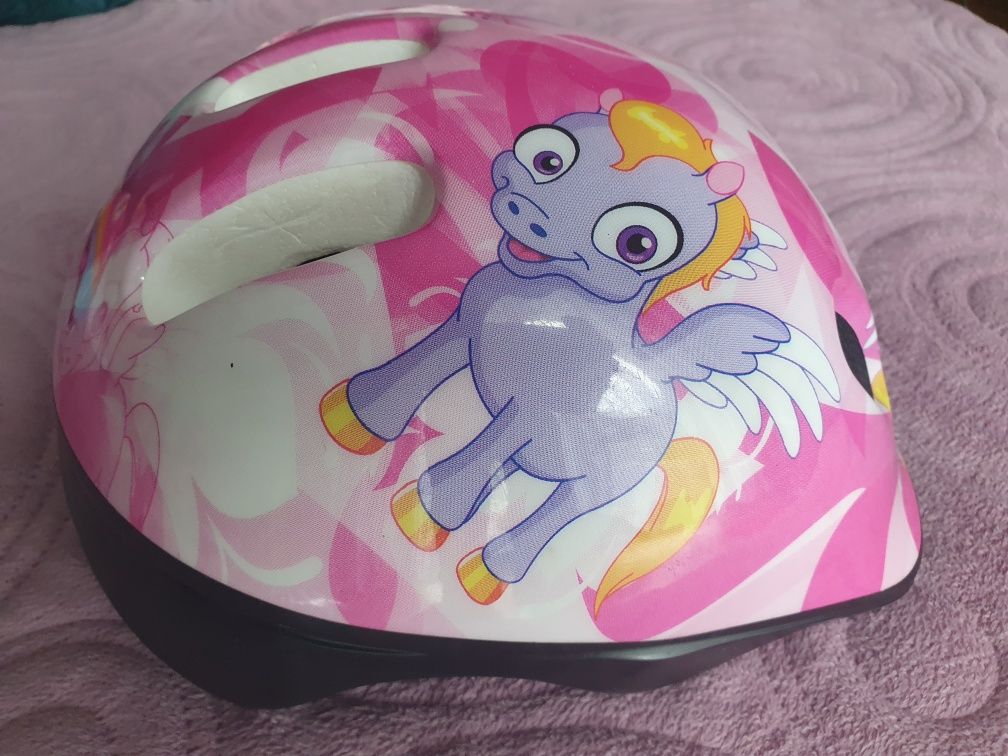 Kask dziecięcy rowerowy Kucyk Pony na rolki rower Spokey