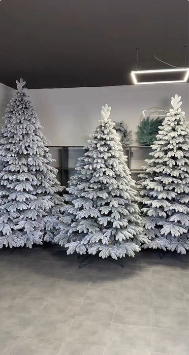 Розпродаж склада‼️ Преміальні Ялинки Ялинка Штучна Лита Засніжена