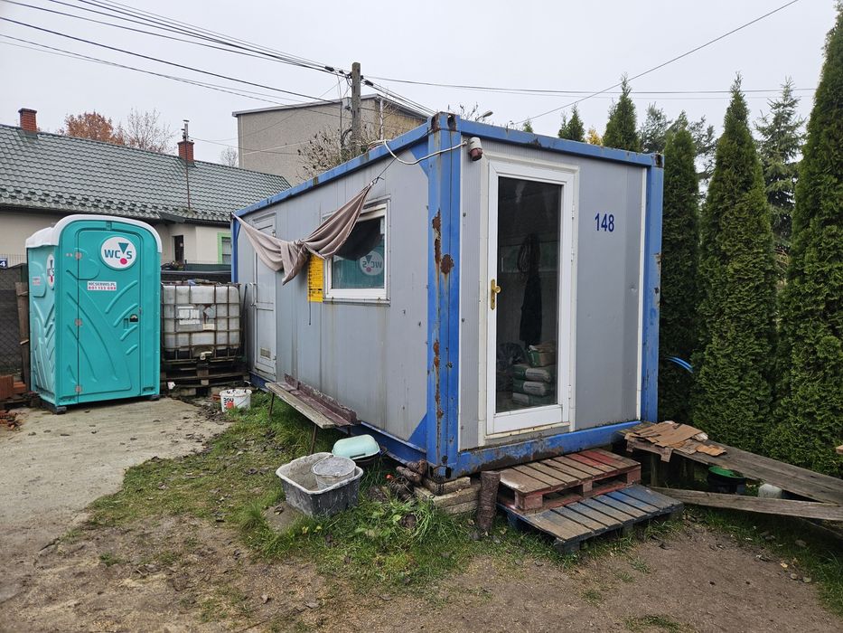 Kontener biurowy budowlany socjalny pakamera