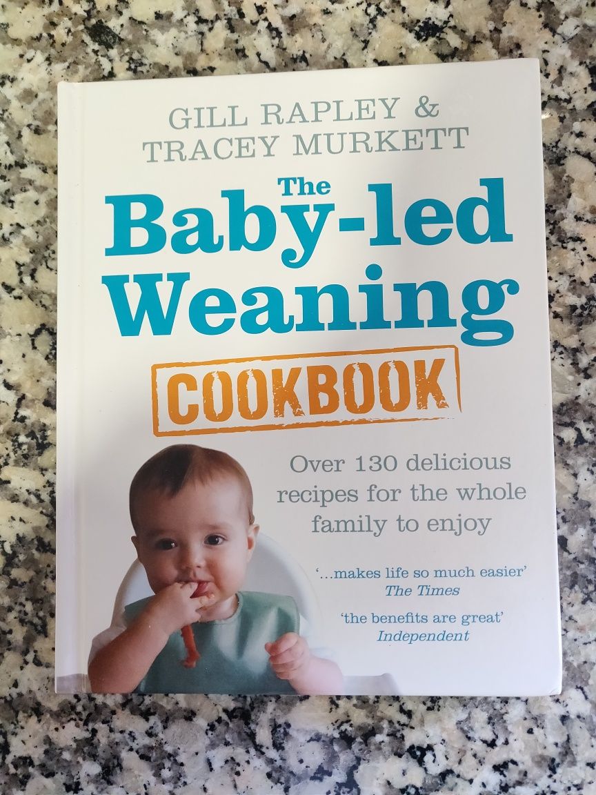 Livro de culinária de baby-led weaning (BLW)
