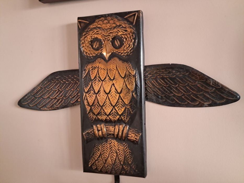 Вішак настінний у вигляді сови