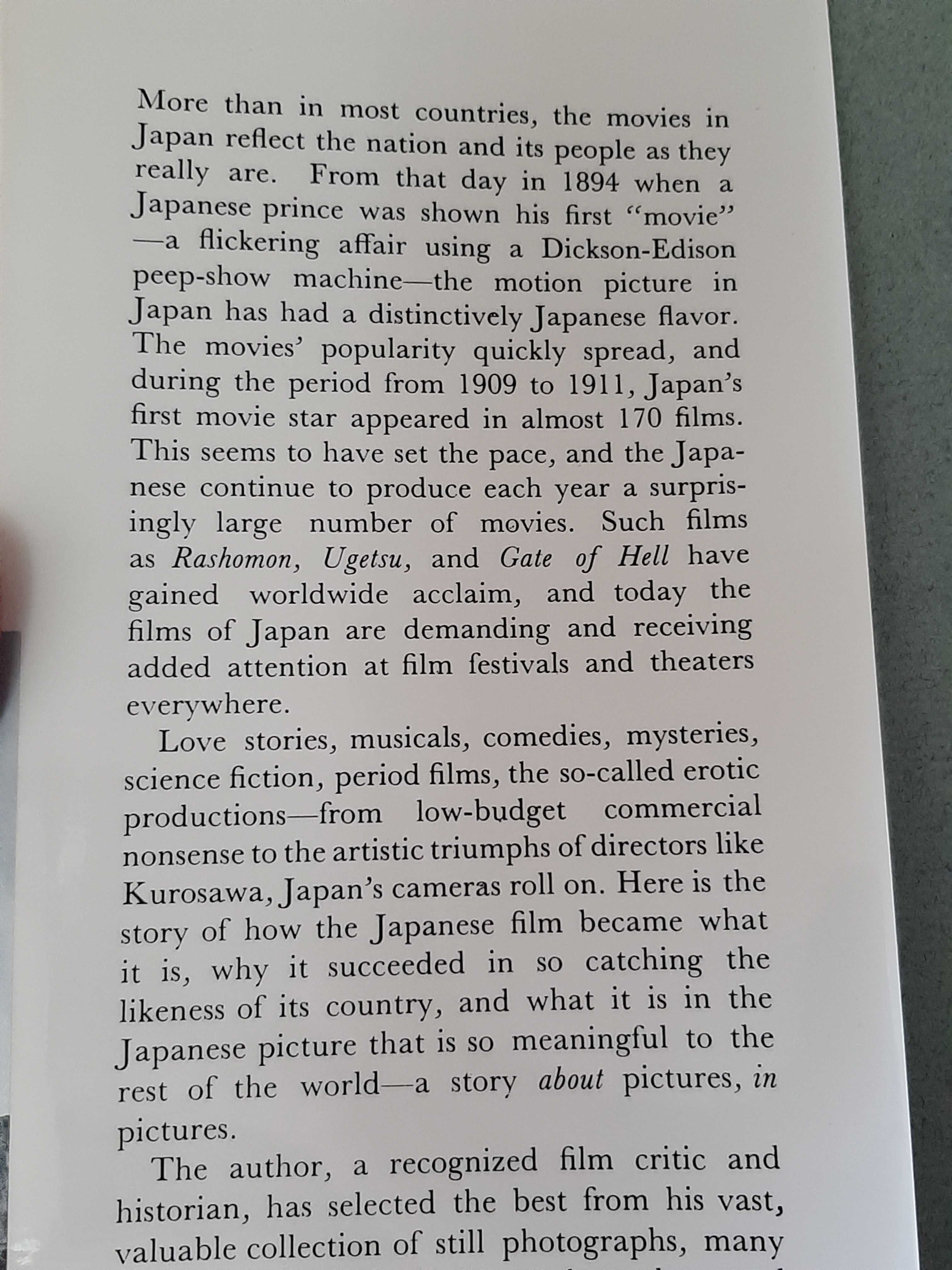 Donald Richie - The Japanese Movie, an Illustrated History