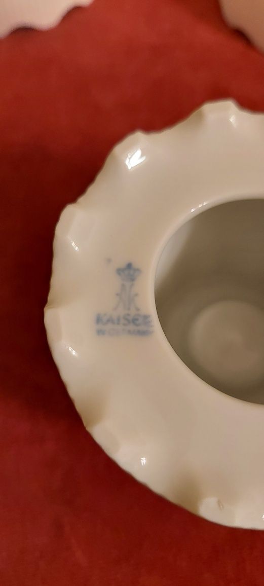 Świeczniki- Kaiser  - Porcelana  - 6 sztuk
