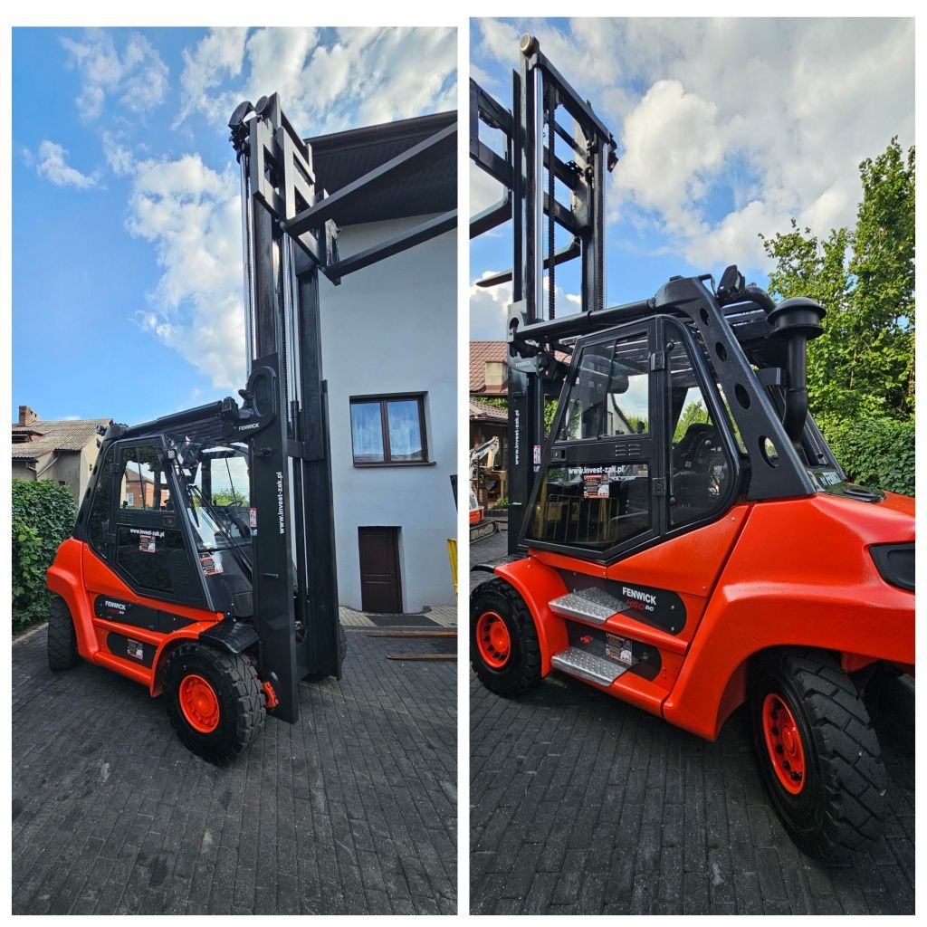 Wózek widłowy FENWICK-LINDE H50EVO 2017 DIESEL 7592h klima transport