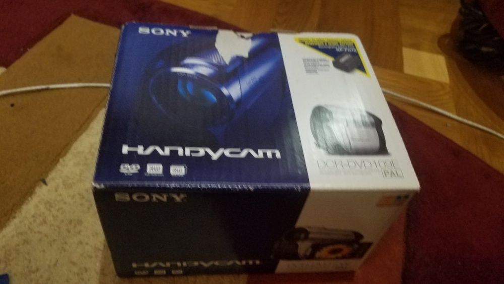 видеокамера+фотоапарат  2 в 1 Sony DCR-DVD109E сумка + бонусм