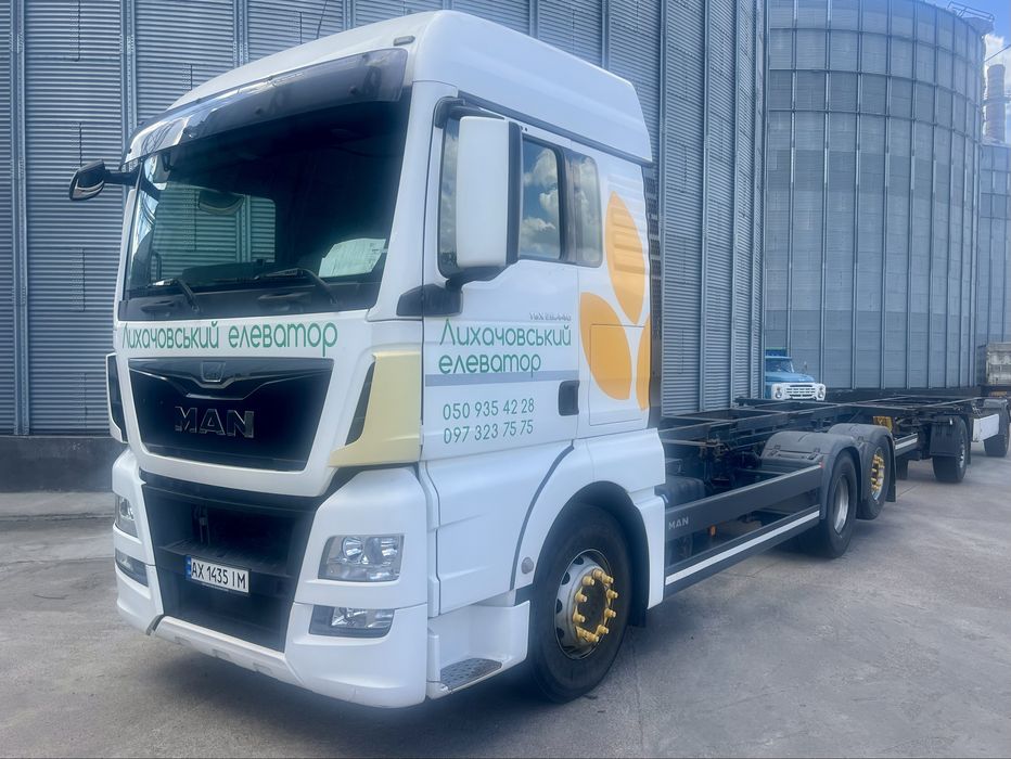 Man tgx c прицепом