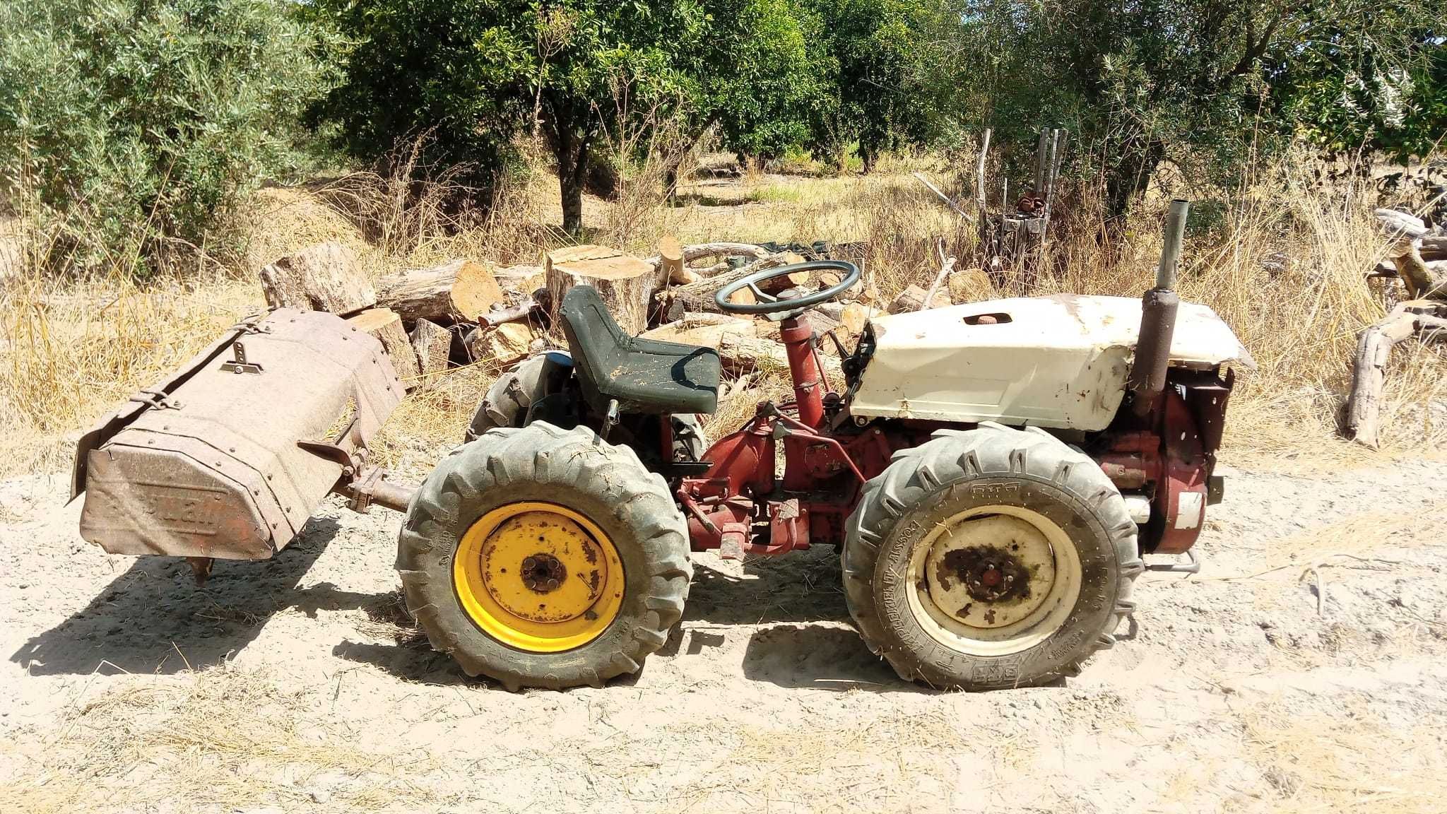 Trator articulado tração ás 4 pasqual 21Cv