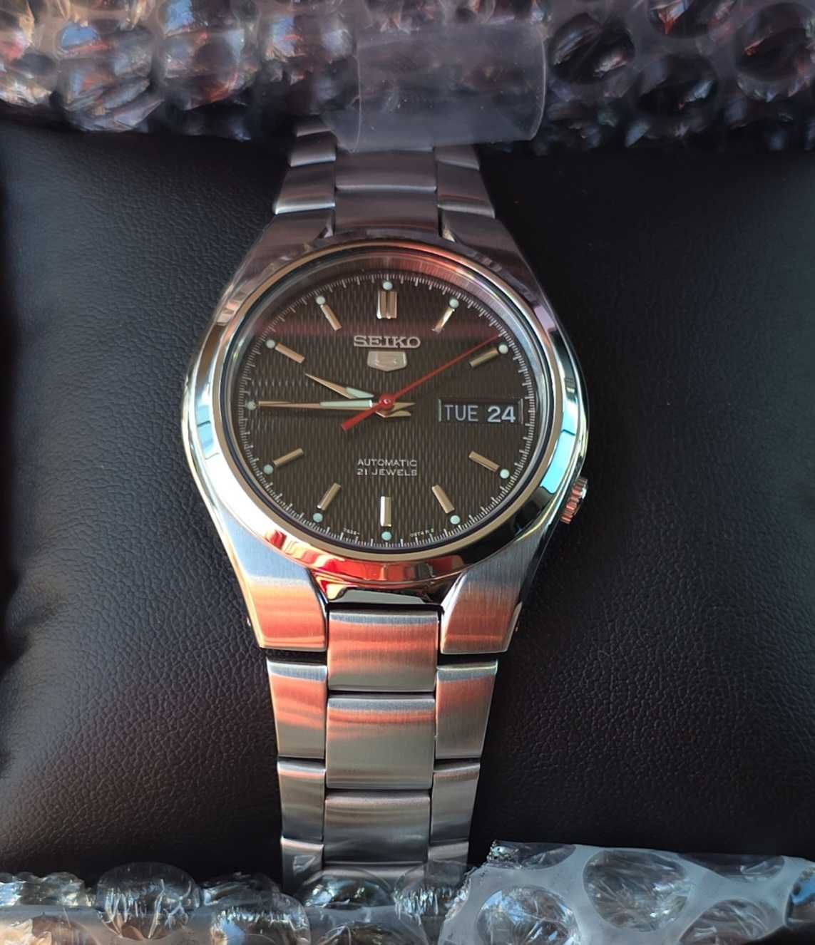 Nowy męski zegarek Seiko SNK607K1 Automat